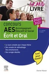 Book cover of Concours AES 2020-2021 Le grand livre (2nd ed.) by Anne-Eva Lebourdais