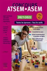 Book cover of Concours ATSEM/ASEM 2021/2022 by Jackie Pillard