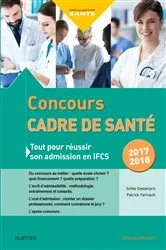 Book cover of Concours Cadre de santé 2017-2018 by Gilles Desserprit