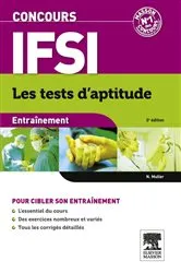 Book cover of Concours IFSI Entraînement Les tests d'aptitude (5th ed.) by Nicolas Muller