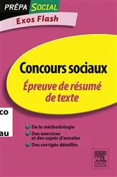 Book cover of Concours sociaux Épreuve de résumé de texte (3rd ed.) by Françoise Rouard