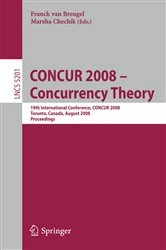 Book cover of CONCUR 2008 - Concurrency Theory by Franck van Breugel