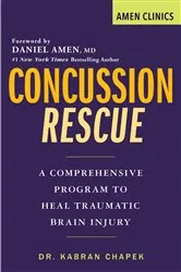 Book cover of Concussion Rescue by Kabran Chapek