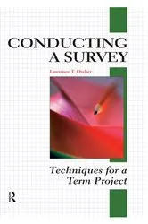 Book cover of Conducting a Survey by Lawrence Orcher