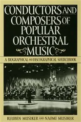 Book cover of Conductors and Composers of Popular Orchestral Music by Unknown