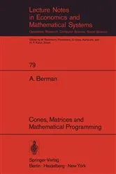 Book cover of Cones, Matrices and Mathematical Programming by Abraham Berman