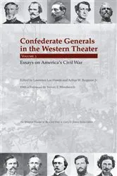 Book cover of Confederate Generals in the Western Theater, Vol. 3 by Lawrence L. Hewitt