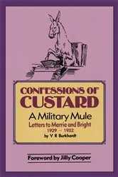 Book cover of Confessions of Custard by V. R. Burkhardt
