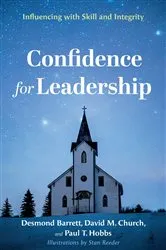 Book cover of Confidence for Leadership by Desmond Barrett