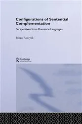Book cover of Configurations of Sentential Complementation by Johan Rooryck