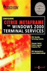 Book cover of Configuring Citrix Metaframe for Windows 2000 Terminal Services by Melissa Craft