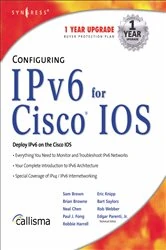 Book cover of Configuring IPv6 For Cisco IOS by Syngress