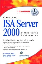 Book cover of Configuring ISA Server 2000 by Syngress
