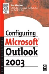 Book cover of Configuring Microsoft Outlook 2003 by Sue Mosher