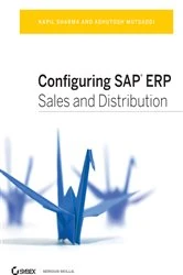 Book cover of Configuring SAP ERP Sales and Distribution by Kapil Sharma