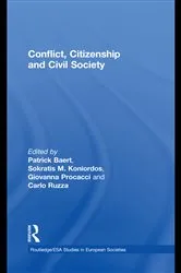 Book cover of Conflict, Citizenship and Civil Society by Partick Baert