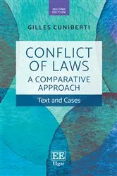 Book cover of Conflict of Laws: A Comparative Approach (2nd ed.) by Unknown