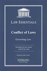 Book cover of Conflict of Laws, Governing Law by Unknown