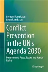Book cover of Conflict Prevention in the UN´s Agenda 2030 by Bertrand Ramcharan
