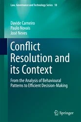 Book cover of Conflict Resolution and its Context by Davide Carneiro