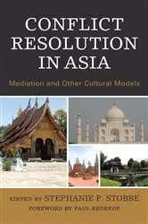 Book cover of Conflict Resolution in Asia by Stephanie P. Stobbe