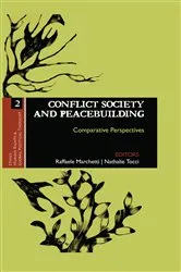 Book cover of Conflict Society and Peacebuilding by Raffaele Marchetti