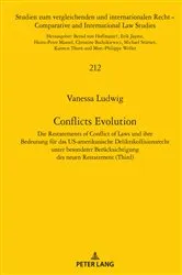 Book cover of Conflicts Evolution by Marc-Philippe Weller