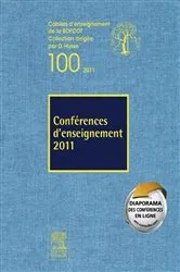 Book cover of Conférences d'enseignement 2011 by Denis Huten