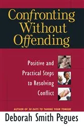 Book cover of Confronting Without Offending by Deborah Smith Pegues