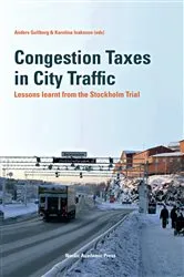 Book cover of Congestion Taxes in City Traffic by Anders Gullberg