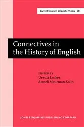 Book cover of Connectives in the History of English by Ursula Lenker