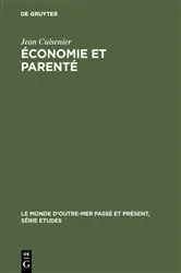 Book cover of Économie et parenté by Jean Cuisenier