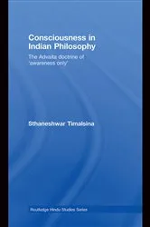Book cover of Consciousness in Indian Philosophy by Sthaneshwar Timalsina