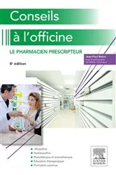 Book cover of Conseils à l'officine (8th ed.) by Jean-Paul Belon