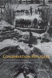 Book cover of Conservation Refugees by Mark Dowie