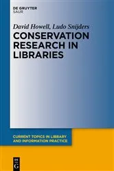 Book cover of Conservation Research in Libraries by David Howell