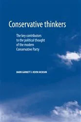 Book cover of Conservative thinkers by Mark Garnett