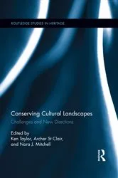 Book cover of Conserving Cultural Landscapes by Ken Taylor