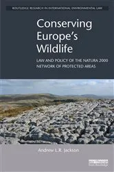 Book cover of Conserving Europe's Wildlife by Unknown
