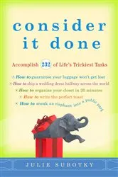 Book cover of Consider It Done by Julie Subotky