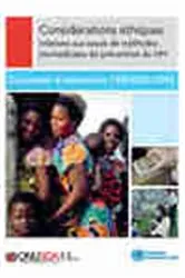 Book cover of Considérations éthiques relative aux essais de méthodes biomédicales de prévention du VIH by ONUSIDA/OMS
