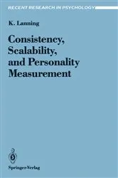 Book cover of Consistency, Scalability, and Personality Measurement by Kevin Lanning