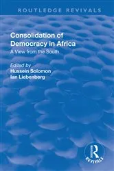 Book cover of Consolidation of Democracy in Africa by Hussein Solomon