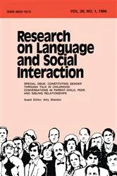 Book cover of Constituting Gender Through Talk in Childhood by Amy Sheldon