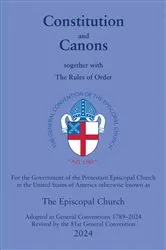 Book cover of Constitution and Canons by The Domestic and Foreign Missionary Society of The Protestant Episcopal Chu