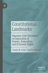 Book cover of Constitutional Landmarks by Charles M. Lamb