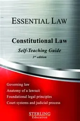 Book cover of Constitutional Law by James Tonty