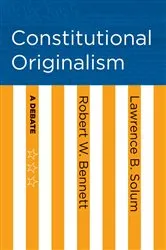 Book cover of Constitutional Originalism by Unknown