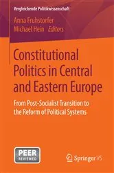 Book cover of Constitutional Politics in Central and Eastern Europe by Anna Fruhstorfer