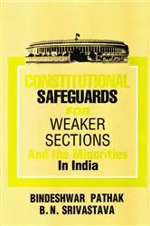 Book cover of Constitutional Safeguards for Weaker Sections and the Minorities in India by Bindeshwar Pathak